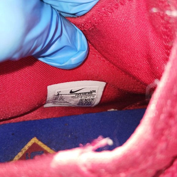 Nike Men's LeBron 16 Low SuperBron Size 8 Red Basketball Shoes Sneakers - Picture 11 of 16